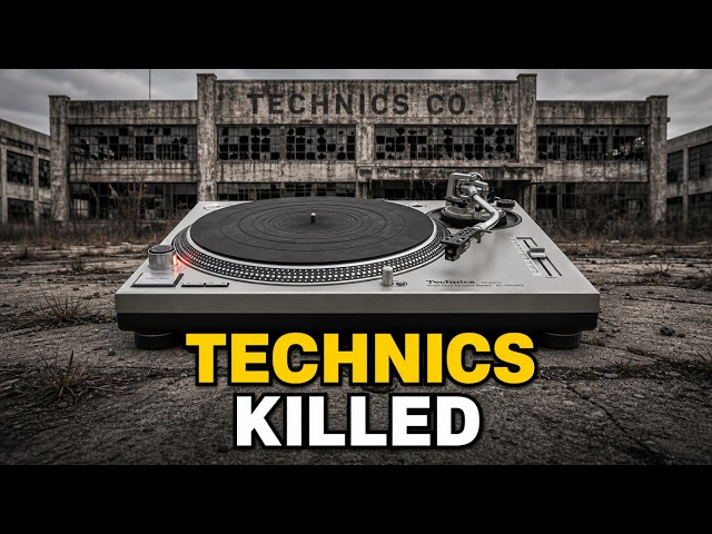 The Tragic Story of Technics: How Panasonic Killed the Turntable That DJs Worshipped