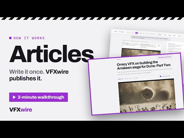 VFXwire: Publishing your latest News