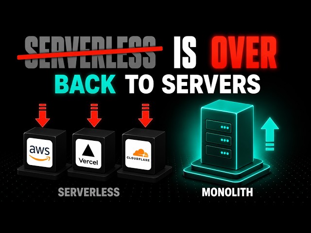 Serverless vs Monoliths: Why Tech Giants Are Going Back to Servers
