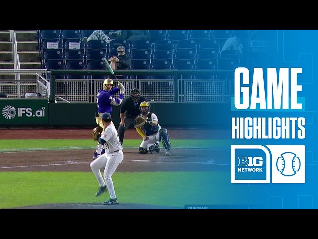 Washington vs. Michigan | HIGHLIGHTS | 2026 Big Ten Baseball Tournament | 05/20/2026