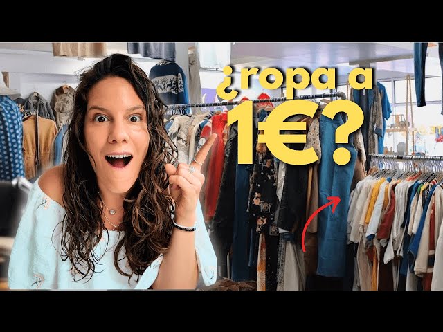 Where to buy cheap clothes in Madrid 😱 Discover the BEST SECOND-HAND STORES in Madrid!