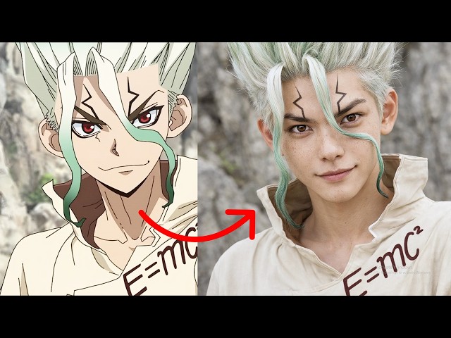 Dr. STONE in Real Life 😱🔥 | ドクターストーン AI Live Action