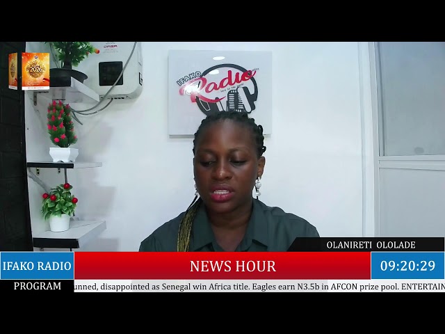 NEWS HOUR ON IFAKO RADIO