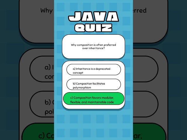 30. Why composition is often preferred over inheritance?