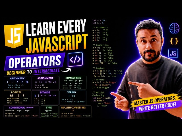 Learn Every JavaScript Operator You Need to Know