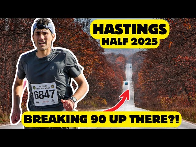 Hastings Half 2025: Breaking 90 at the TOUGHEST COURSE in the UK?!