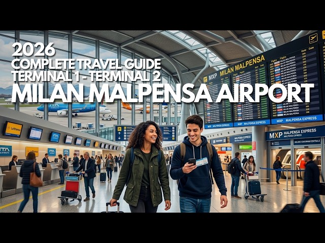 2026 Milan Malpensa Airport (MXP) Complete Guide: Terminal 1 & Terminal 2 [ CC ]