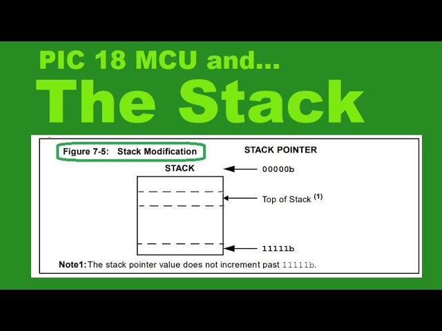 The Stack in the PIC 18 MCU Family