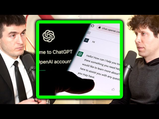 How ChatGPT works | Sam Altman and Lex Fridman