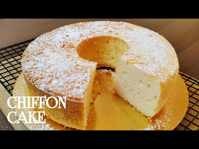 Chiffon Cake | Recipe and Baking Tutorial