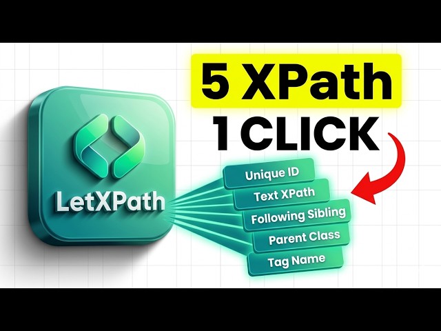 LetXPath Extension | Auto Generate XPath in 1 Click | Selenium Python Tamil Tutorial #4