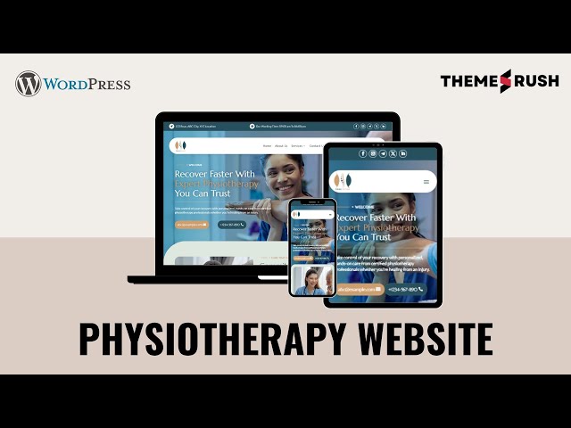 How to Install & Customize Physio – Physiotherapy WordPress Website Template | Launch Your Site Fast