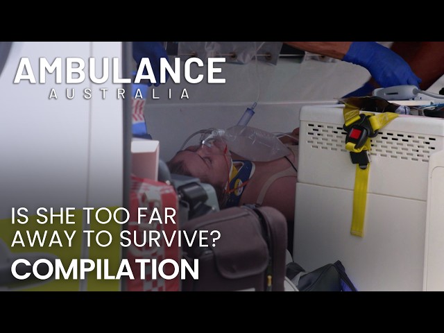 When paramedics can’t reach the patient 🚁 | Ambulance Australia | Compilation