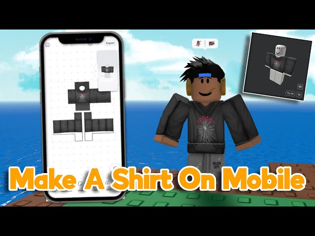 How To Make A Roblox Shirt On Mobile 2026 *Customuse