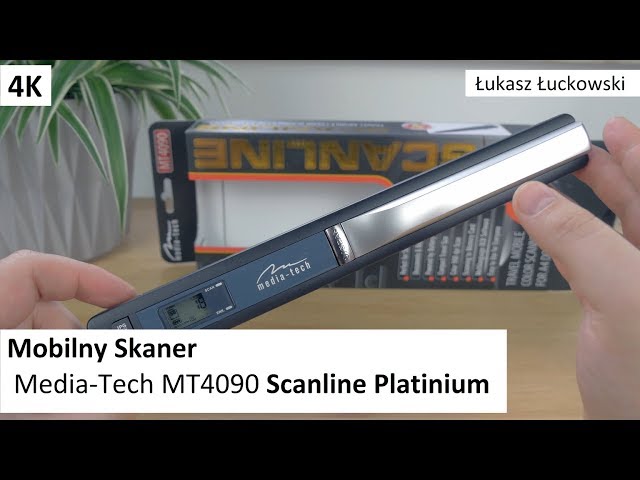 Mobilny Skaner Media-Tech A4 MT4090 Scanline Platinium | Rzut Oka