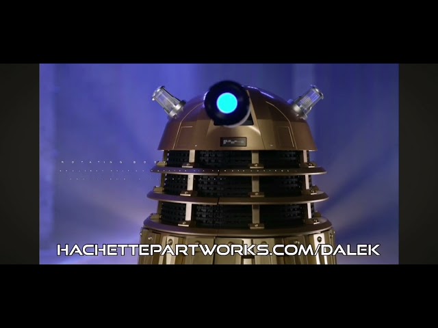 Hachette partworks Dalek Build ad video