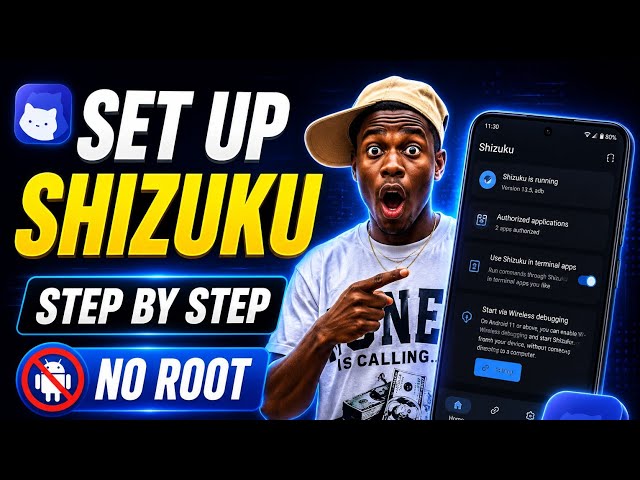How to Set Up Shizuku on Android (Wireless Debugging Method)