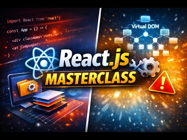 React.js Masterclass 2026 – Vite Setup, Virtual DOM & Error Fixes