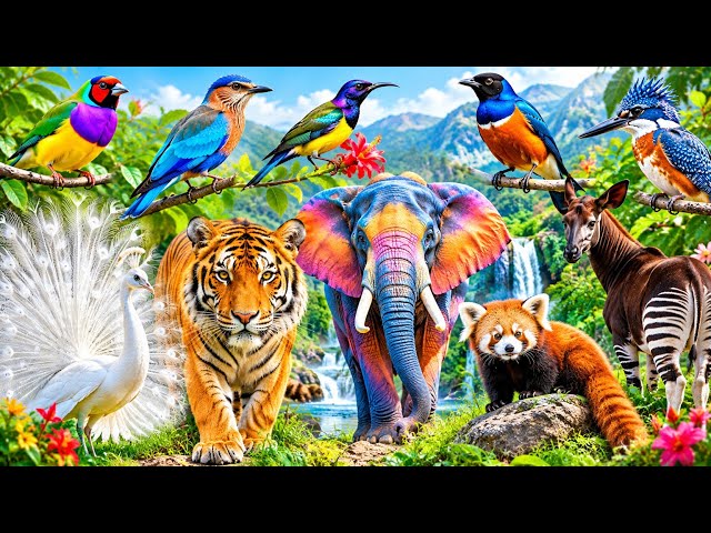 Animal Sounds & Names in English & Hindi 🦁🐘🐯 | Guess the Animal for Kids | Animal Sounds for Kids
