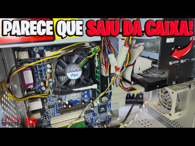 This 20-YEAR-OLD PC LOOKS like IT CAME OUT OF THE BOX! (+ PENTIUM MMX)