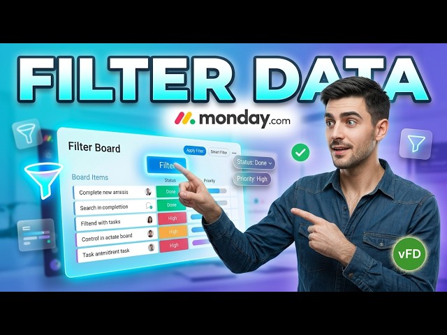 How To Filter Board Data In Monday.com [Easy Hack]