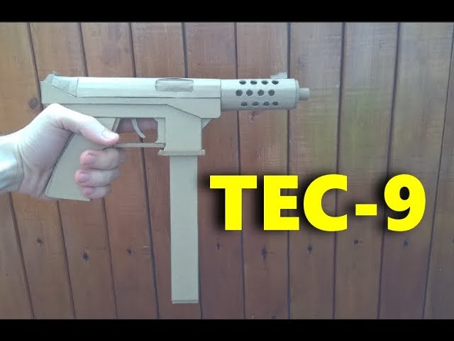 How to make a TEC 9 Gun out of cardboard (CS:Go)