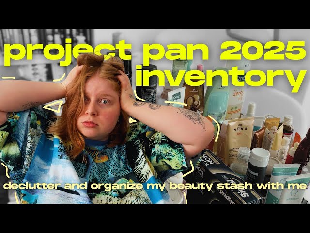 Finally Organizing and Logging My Beauty Stash | PROJECT PAN INVENTORY