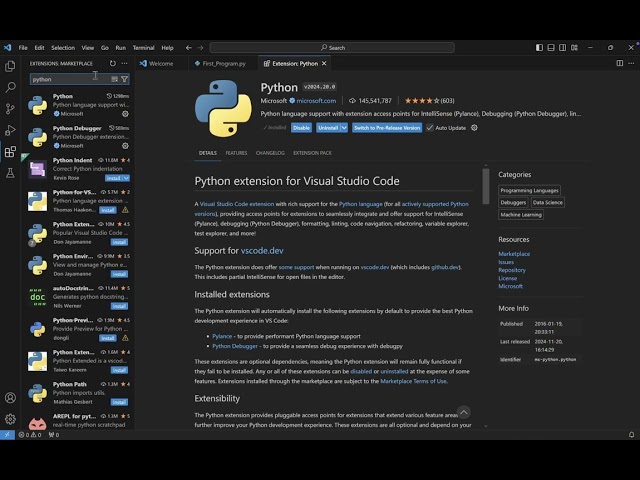 Run Your First Python Program | Python for Mechanical Engineers | Lec 4