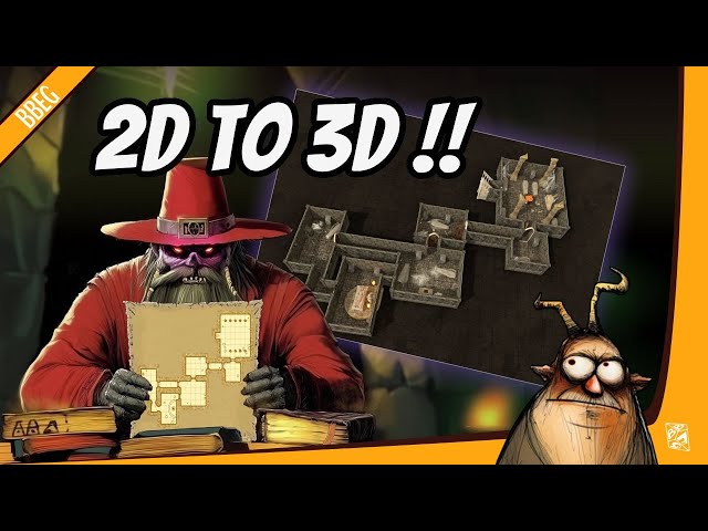 Turn Any 2D Map Into a Cool 3D Dungeon in Minutes With Dungeon Alchemist!