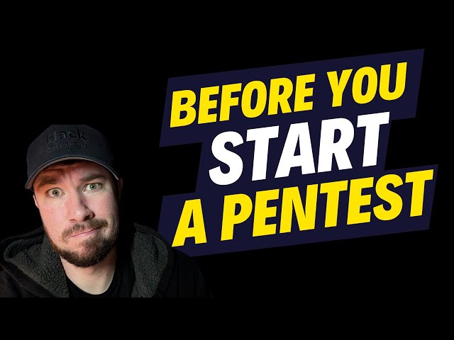 BEFORE You Start a Pentest - (MSAs.. SOWs... ROEs..)