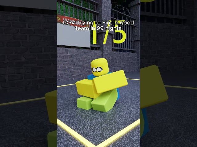 POV:Trying to find a good team in 99 nights in the forest #99nightintheforest #roblox