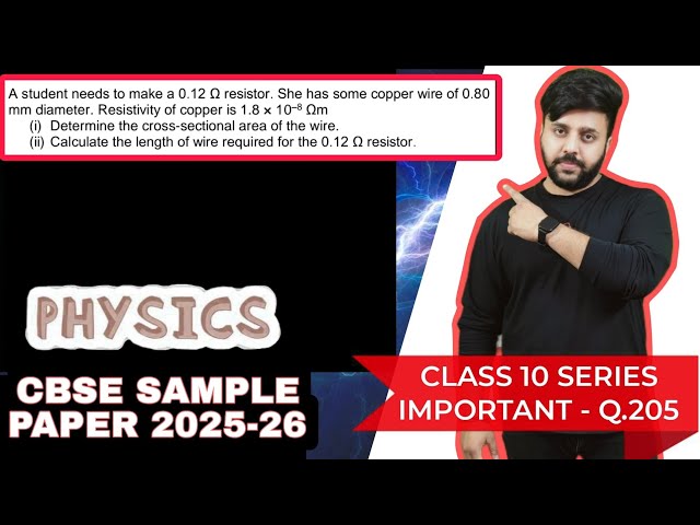 A student needs to make a 0.12 Ω resistor. She has some copper wire of 0.80 mm diameter. Resistivity