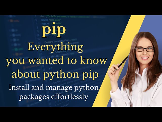 Python for beginners, Learn python pip with examples. #pythontutorial #pythonforbeginners