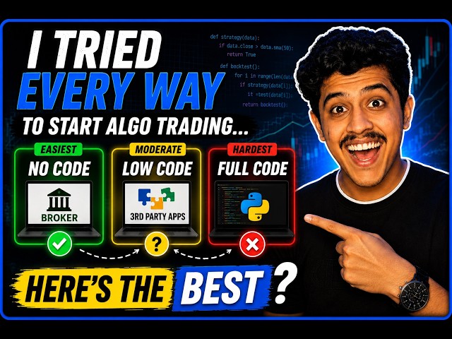 I Tried Every Way to Start Algo Trading in India... Here's the Best One