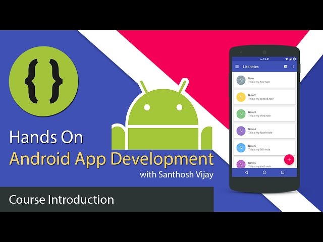 Android Hands On Training Series- Getting Started with App Development - Introduction (1)