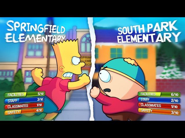 Which School Is Better? (Springfield Elementary VS South Park Elementary)