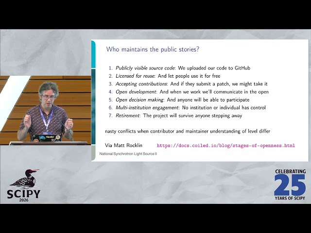 Keynote: Thomas Caswell - Stories in Code | SciPy 2026