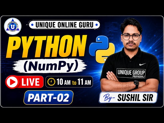 📘 Python || NumPy || Complete Tutorial || O Level \BCA \Data Science | #01 (Part-02)