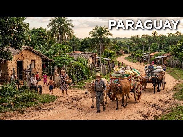Living in Paraguay | How People Live in the Heart of South America | 4K