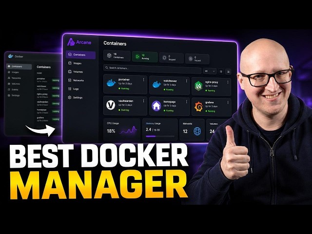 The Best Docker Manager I’ve Seen! // Arcane Tutorial