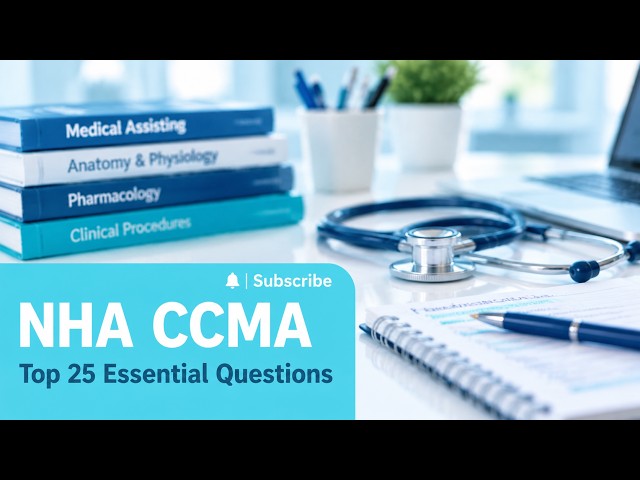 Medical Assistant Certification Exam Prep 2026 | Full Mock Test & Rationales #ccma #medicalassistant