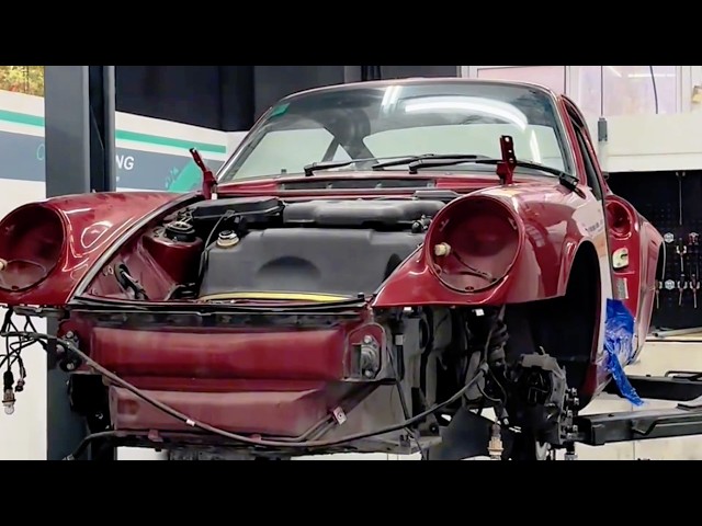 Este Porsche 964 de 1989 recibe una restauración completa | El clásico 911 renace