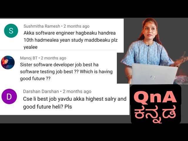 How to become Software Engineer     explained in Kannada | Q&A session on Software engineering