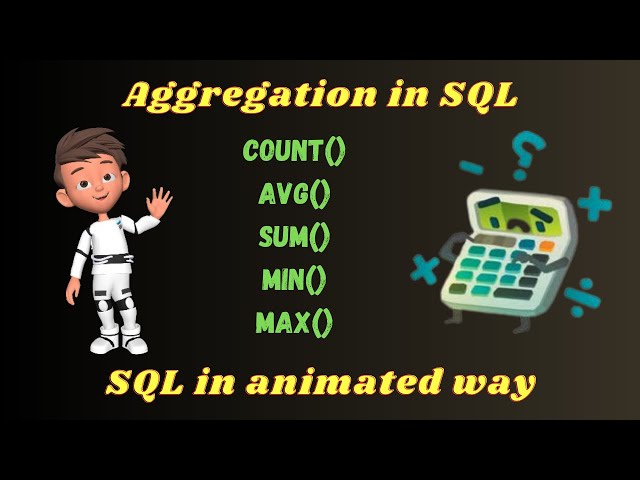 Aggregate functions in SQL