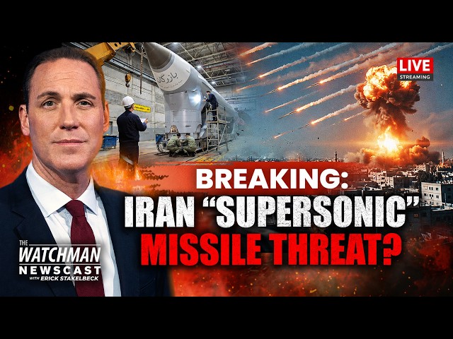 Iran Developing SUPERSONIC Missiles w/ Russian Help? Israel WARNS Regime | Watchman Newscast LIVE