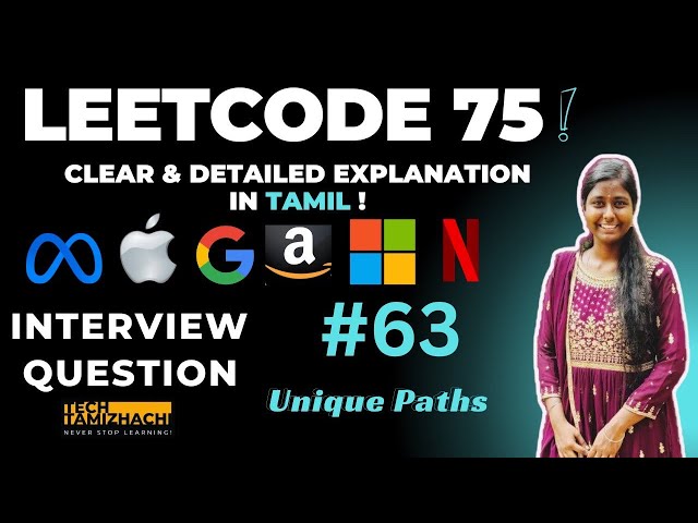 LeetCode Unique Paths Problem | Dynamic Programming Explained in Python | LeetCode 62 Solution #dsa 