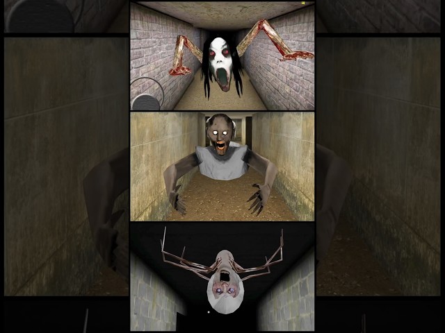 Flying Jumpscare Battle | Slendrina The Caller Vs Granny Flying Vs Spider Mom