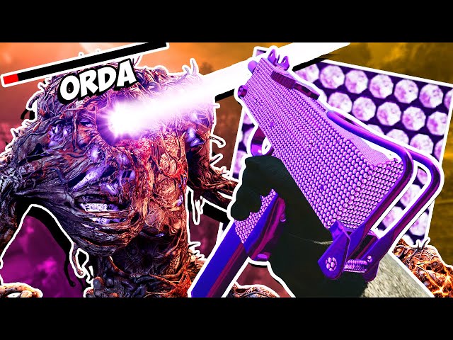SHREDDING ORDA while getting PLAGUE DIAMOND SMGs! (Cold War Zombies Mac 10 Gold Viper)