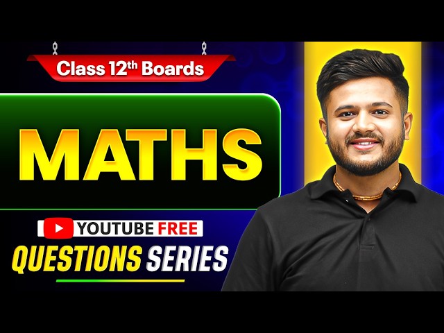 Class 12 Maths Half Yearly 🔥 | Most Important Questions 2026-27 | Deepak Sir
