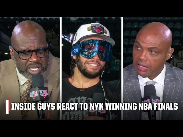 The Inside Guys react to Knicks winning FIRST NBA Finals title in 53 years 🏆 | Inside the NBA